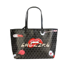 將圖片載入圖庫檢視器 EMO 升級版塗鴉包 (大) Graffiti Totebag Large